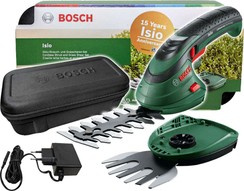 Nożyce akumulatorowe do trawy i krzewów 120mm 3,6 V Bosch Isio 3 + 2 noże