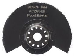 Brzeszczot segmentowy do narzędzi wielofunkcyjnych GOP i PMF do drewna i metalu Bosch BIM ACZ 85 EB 85 mm