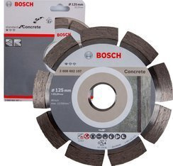 BOSCH TARCZA DIAMENTOWA 125 PROFESSIONAL FOR CONCRETE DO CIĘCIA BETONU, CEGŁY