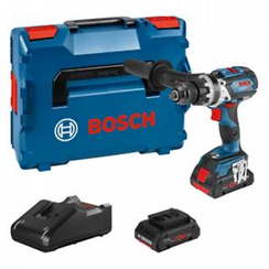 Bosch   Akumulatorowa wiertarko-wkrętarka udarowa GSB 18V-110 C ładowarka + 3 akumulatory ProCORE18V 4.0Ah 