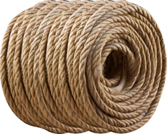 Linka jutowa o splocie skręcanym 3 żyłowym o średnicy 14mm 1 mb do 810kg