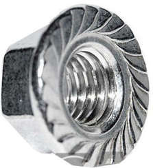 M10 NAKRĘTKA Z KOŁNIERZEM NIERDZEWNA A2 | OPAKOWANIE 5 SZTUK