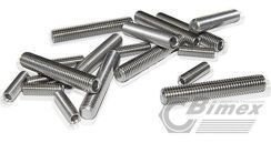 M5X16 WKRĘT DOCISKOWY NIERDZEWNY ŚCIĘTY 20 SZT.