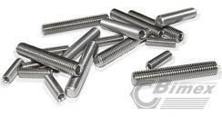 M3X4 WKRĘT DOCISKOWY NIERDZEWNY ŚCIĘTY 30 SZT.