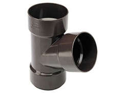 TRÓJNIK Ø50x50x67 BRĄZOWY Rynna Kanion Wavin