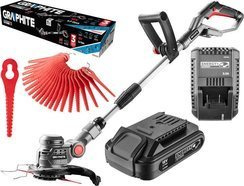Podkaszarka akumulatorowa do trawy Energy+ 18V Graphite 58G030 + akmulator 2Ah + ładowarka