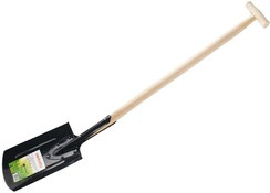 Szpadel nitowany wzmocniony z drewnianym trzonkiem o długości 1195 mm Verkatto