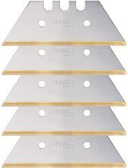 Ostrza trapezowe wymienne tytan o szerokości ostrza 33 mm 5 sztuk Neo 64-420