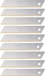 Ostrza wymienne łamane tytan o szerokości ostrza 18 mm 10 sztuk Neo 64-020