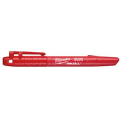Marker budowalny okrągły czerwony Inkzall Milwaukee 48223170