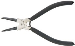 Szczypce Segera do pierścieni osadczych wygięte wewnętrzne o długości 175 mm Topex 32D309