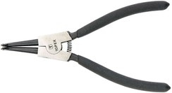 Szczypce Segera do pierścieni osadczych wygięte zewnętrzne o długości 175 mm Topex 32D307