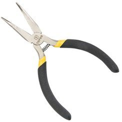 Szczypce precyzyjne wydłużone wygięte ze stali hartowanej o długości 130 mm Topex 32D723