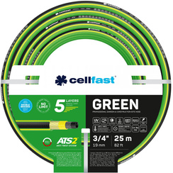 Wąż ogrodowy do nawadniania 3/4" 25 m 5-warstwowy GREEN ATS2 Cellfast 15-120