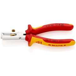 Knipex szczypce do ściągania izolacji Ze sprężyną rozwierającą izolowane 160 mm
