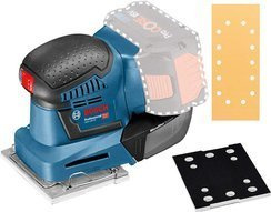Szlifierka oscylacyjna akumulatorowa 18V GSS 18V-10 Bosch Professional 115 x 140 mm i 115 x 107 mm
