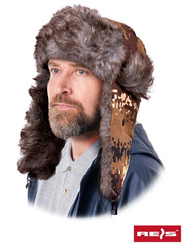 Czapka ocieplana brązowa CZOPIXEL Raw-Pol