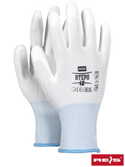 Rękawice ochronne poliuretanowe RTEPO rozmiar 7 Raw-Pol