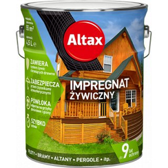 ALTAX impregnat żywiczny do drewna 4,5L. machoń