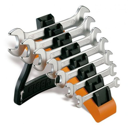 BETA KOMPLET KLUCZY PŁASKICH 6-19 MM STOJAK 55/SP7
