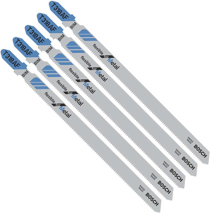 Bosch brzeszczot do wyrzynarek Flexible for Metal T 318 AF 5PC