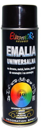 Farba uniwersalna srebrzysty połysk w sprayu RAL 7001 o pojemności 400 ml EC