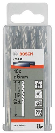 Wiertła do metalu HSS-G Standard 3,1x36/65 10szt.