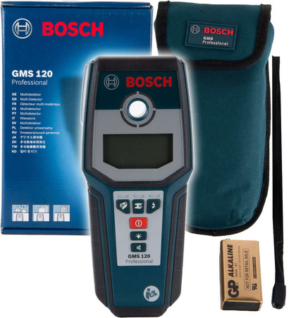 Wykrywacz przewodów i metali detektor Bosch Professional GMS 120 0601081000